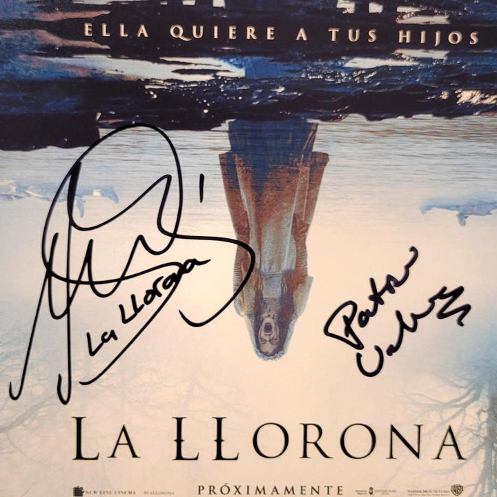 Marisol Ramirez & Patricia Velasquez signed "La Llorona" 11x17 Photo Poster BAS