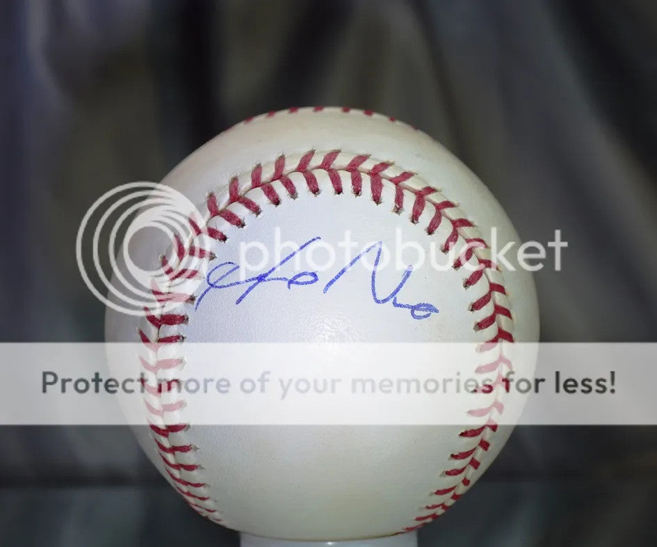 Hideo Nomo Jsa Signed Major League Baseball Authenticated Autograph