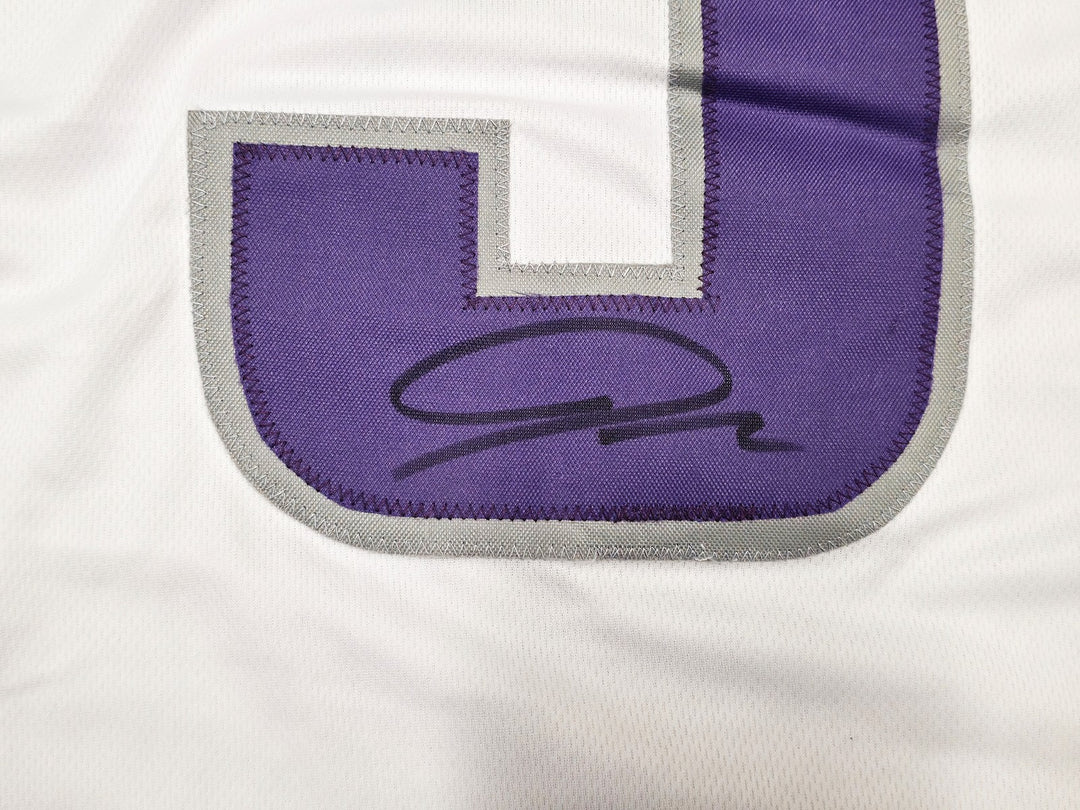 Minnesota Vikings Jordan Addison Signed White Jersey Beckett BAS QR