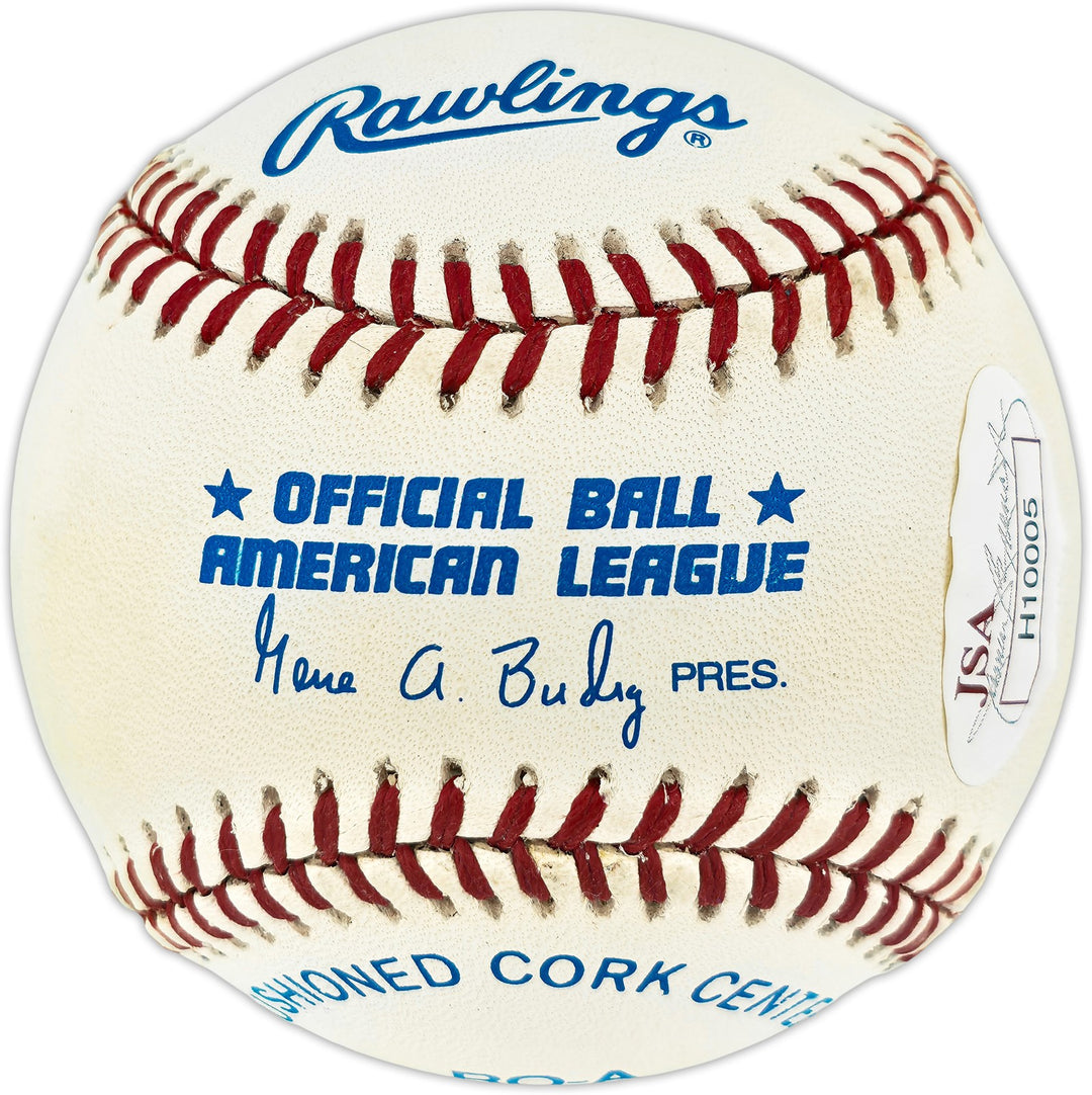 Chuck Thompson Signed AL Baseball Orioles Announcer "HOF 93" JSA #H10005