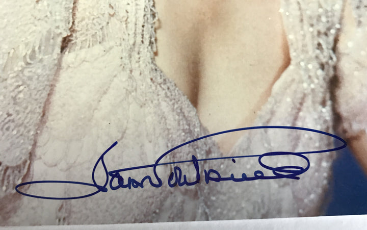 Joan Fontaine Signed 8x10 Photo JSA COA Autograph Rebecca Suspicion NYmph