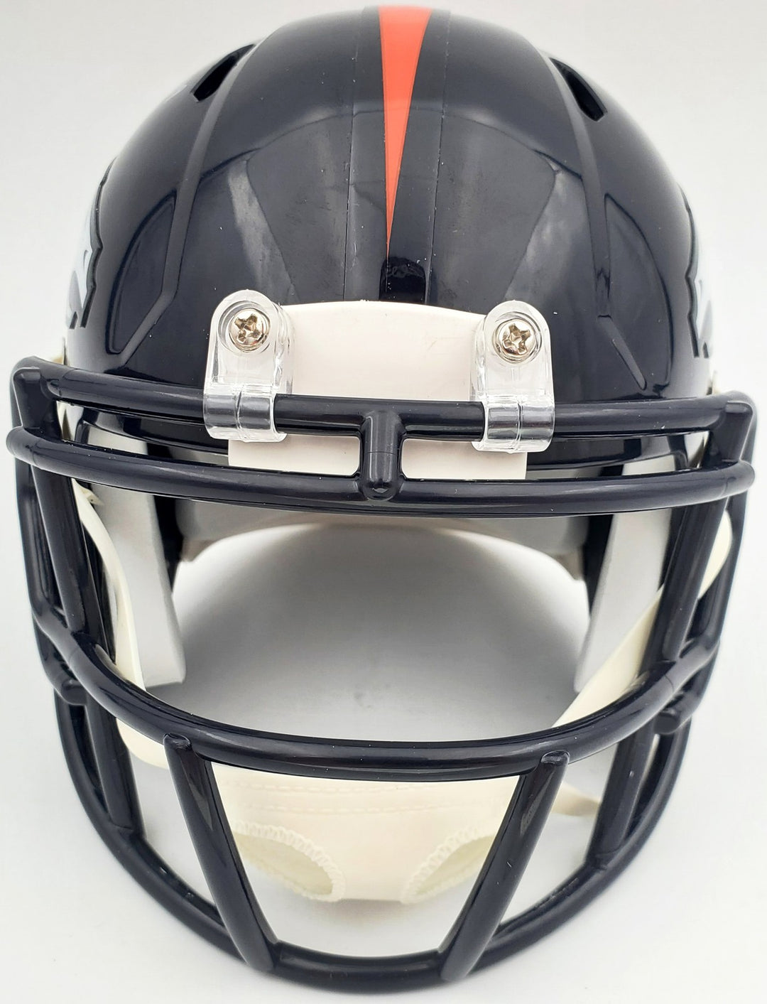 Steve Atwater Signed Denver Broncos Speed Mini Helmet Beckett BAS