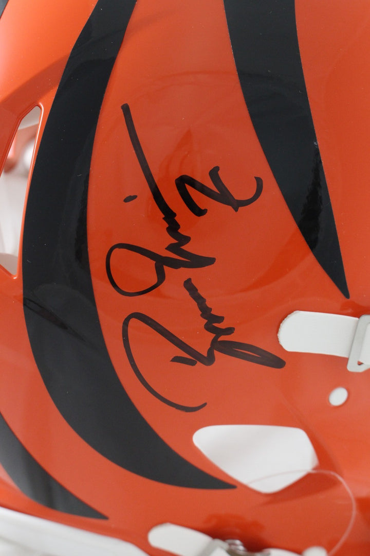 Boomer Esiason Autographed Cincinnati Bengals Authentic Helmet Beckett 56206