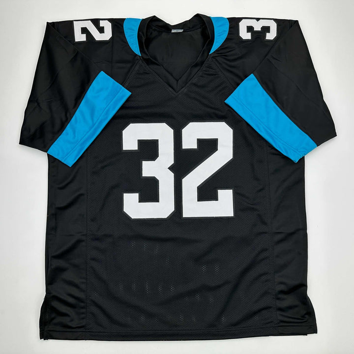 Autographed/Signed Tyson Campbell Jacksonville Black Football Jersey JSA COA
