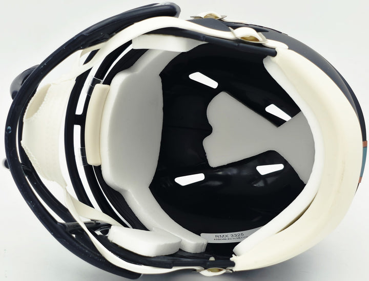 Ricky Williams Signed Miami Dolphins Black Rivalries Speed Mini Helmet JSA