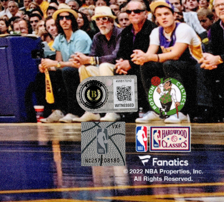 Kevin Garnett Signed 16x20 Photo Boston Celtics Beckett BAS Witness