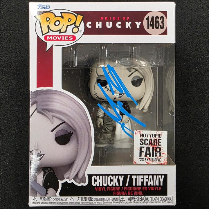 Jennifer Tilly signed Chucky Tiffany Scare Fair Funko Pop autograph Beckett BAS