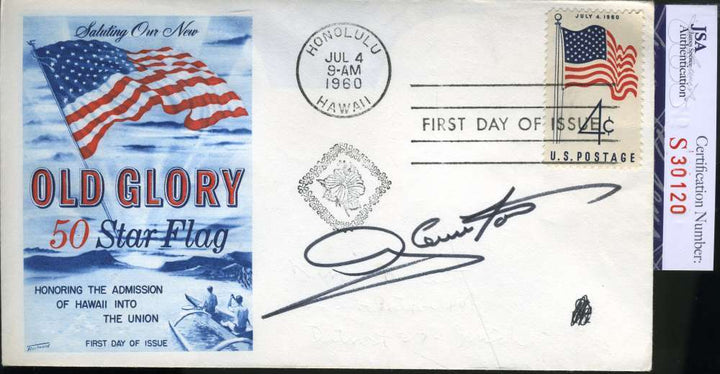 Bob Hope Jsa Coa Hand Signed Fdc Authentic Autograph