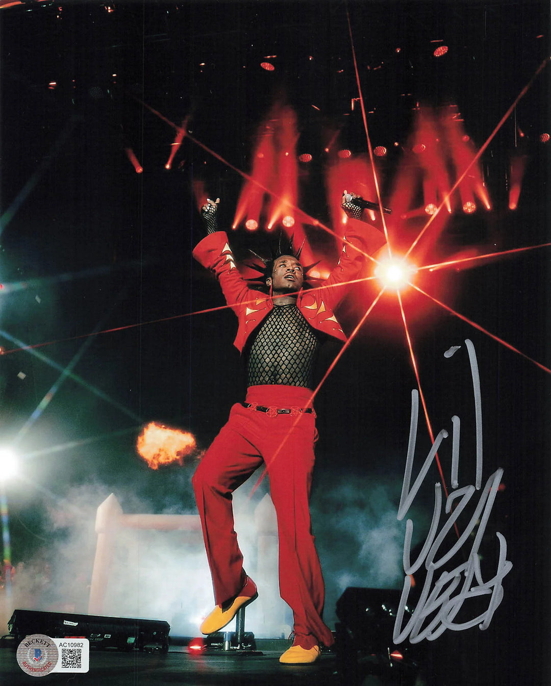Lil Uzi Vert signed 8x10 Photo BAS Autographed