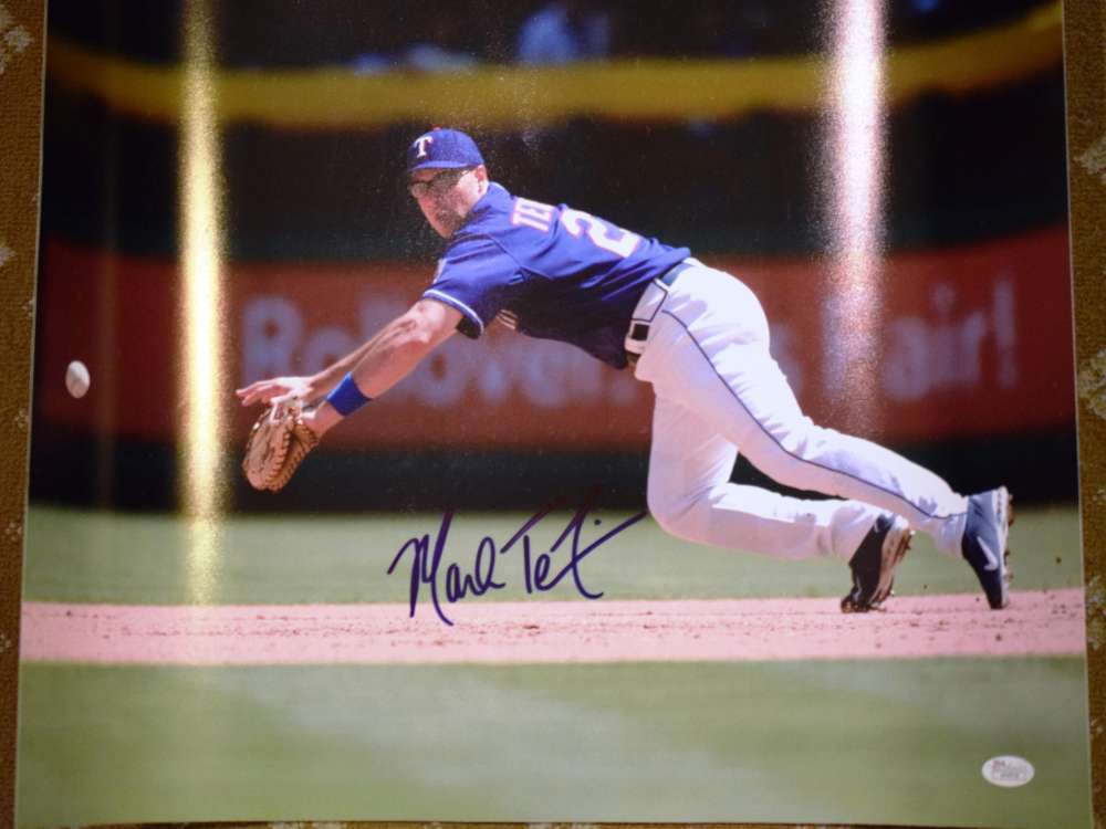 Mark Teixeira Jsa Coa Cert Authentic Hand Signed 16x20 Photo Autograph