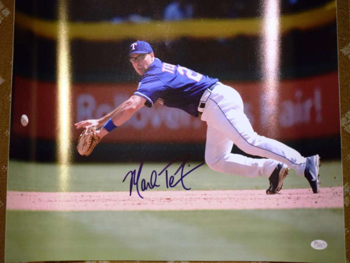 Mark Teixeira Jsa Coa Cert Authentic Hand Signed 16x20 Photo Autograph