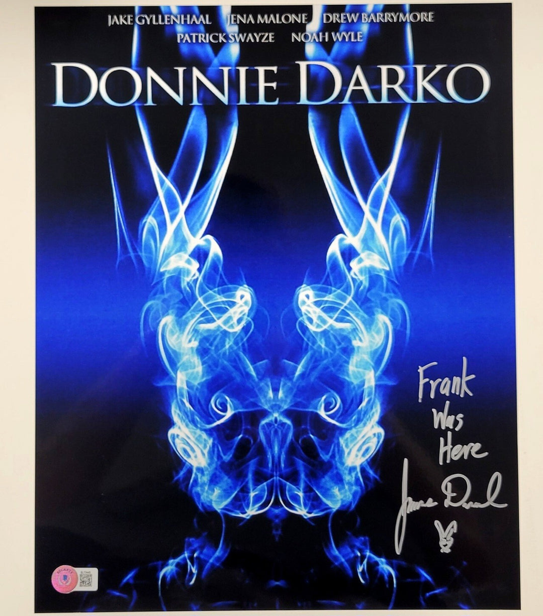 James Duval signed "Frank Was Here" Donnie Darko 11x14 photo autograph ~ BAS