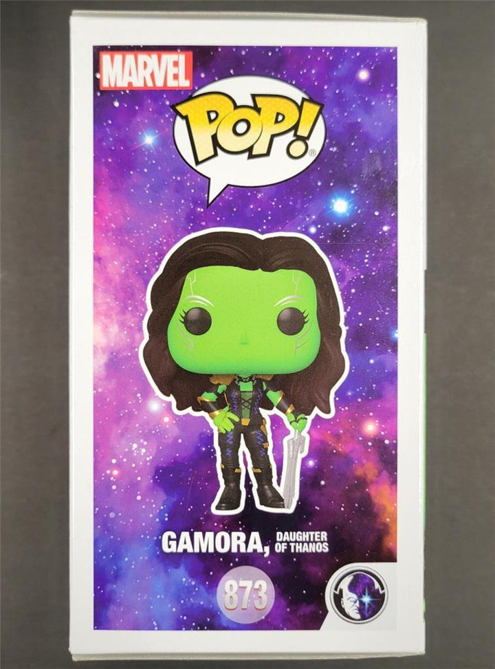 Zoe Saldana signed Gamora Funko Pop Marvel Guardians (A) Beckett BAS Holo