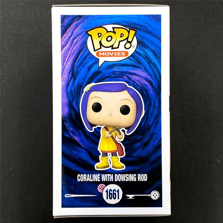 Dakota Fanning signed 2024 NYCC Coraline Funko Pop 1661 autograph Beckett BAS