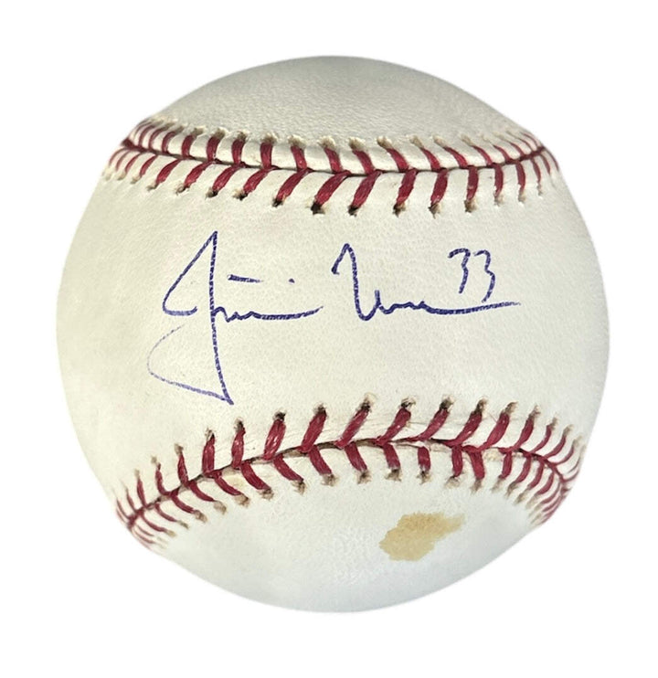 Justin Morneau Autographed Official Major League Baseball