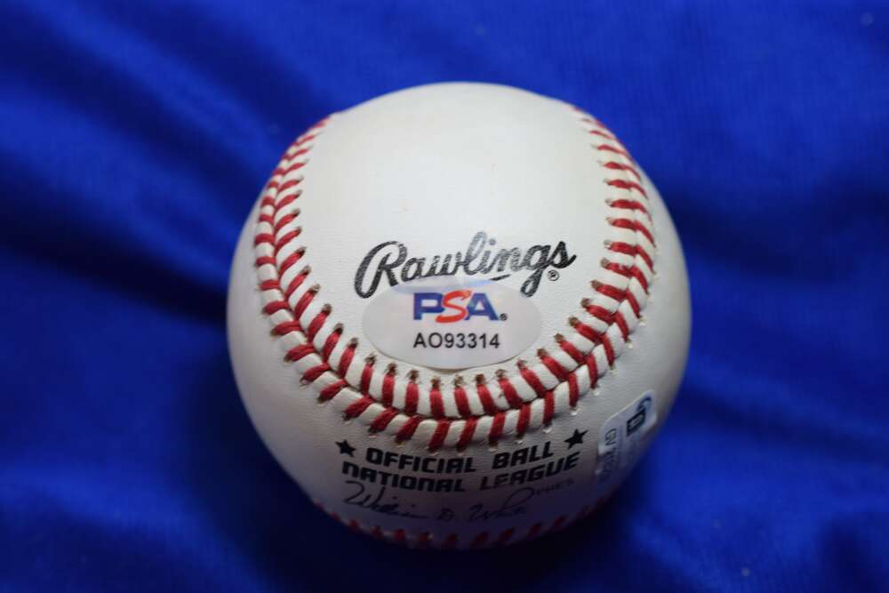 Red Schoendienst PSA DNA Autograph National League Signed Baseball