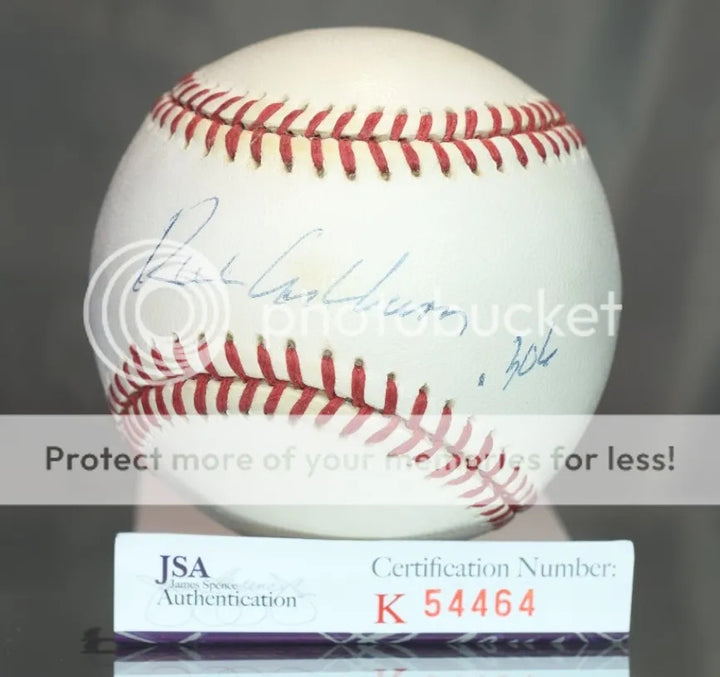 Richie Ashburn .306 Signed Jsa Authenticated National League Baseball Autograph