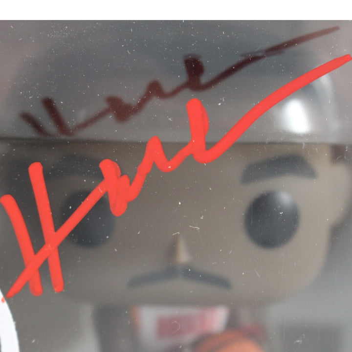 Hakeem Olajuwon Autographed Houtson Rockets Funko Pop! #106 Beckett 50341