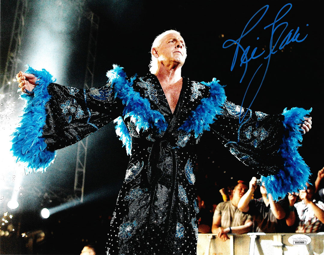 Ric Flair Signed 11x14 Photo JSA