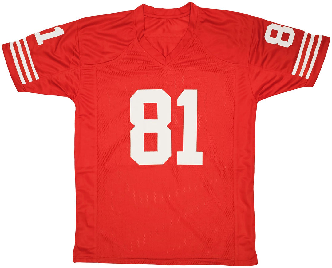 San Francisco 49ers Russ Francis Autographed Signed Red Jersey PSA/DNA