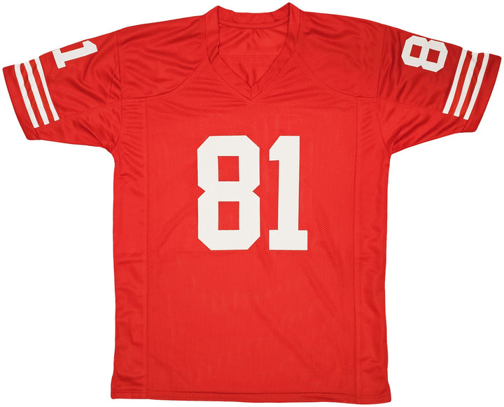 San Francisco 49ers Russ Francis Autographed Signed Red Jersey PSA/DNA