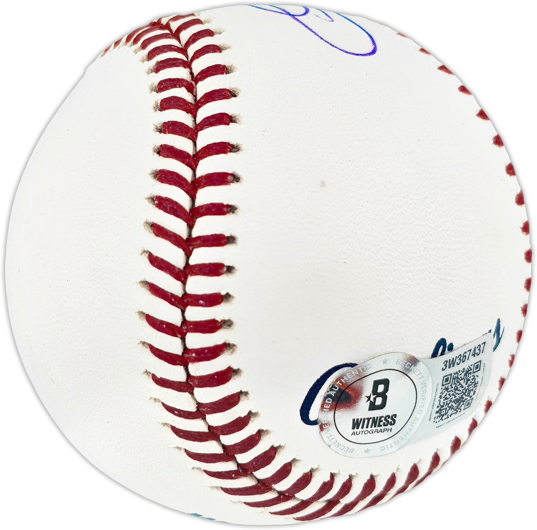Mark McGwire & Sammy Sosa Signed MLB Baseball (Smudged) Beckett Wit