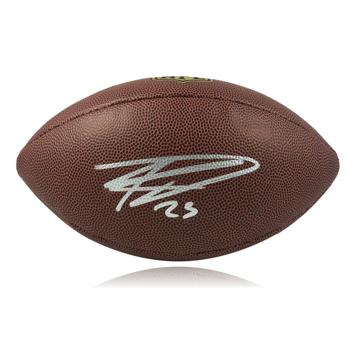 Kenyan Drake Signed Full Size Football JSA COA Las Vegas Raiders Autograph
