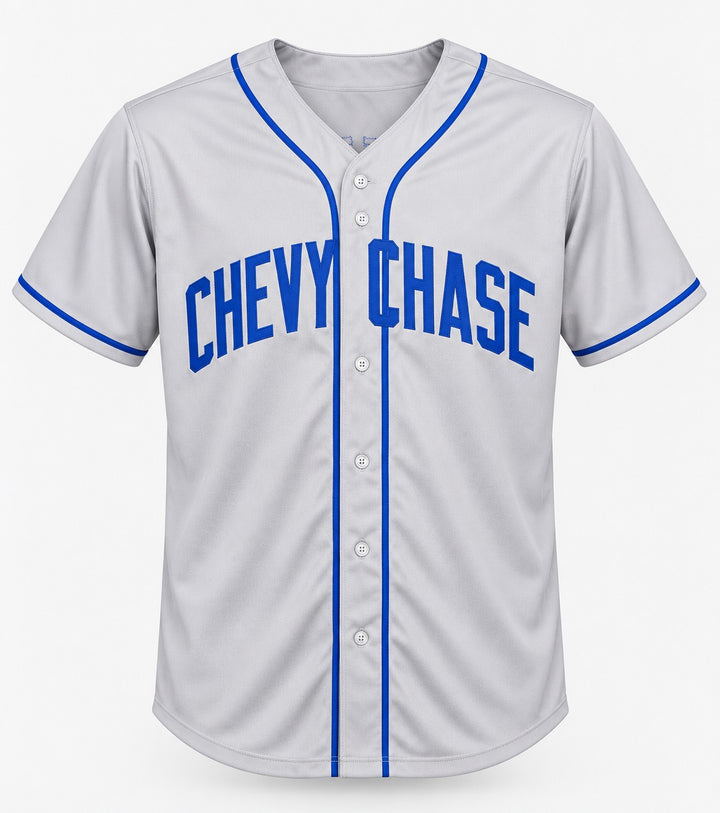 Chevy Chase Signed Fletch Gray Custom Jersey Beckett QR