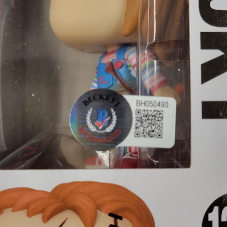 Don Mancini signed Bride of Chucky Funko Pop autograph (B) ~ Beckett BAS Holo