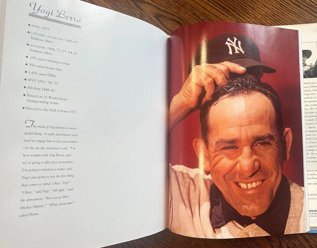 Yogi Berra signed Original Ozzie Sweet 10x14 Photo framed Yankees Autograph Jsa