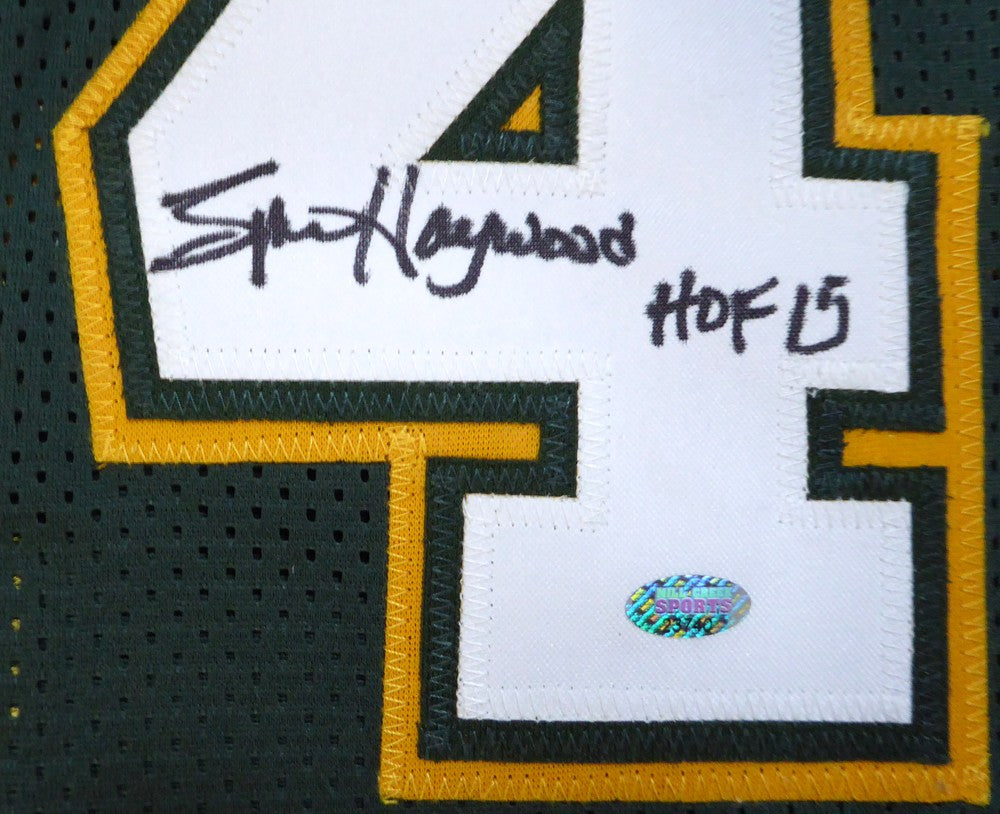 Seattle Sonics Spencer Haywood Autographed Signed Green Jersey "HOF 15" MCS Holo