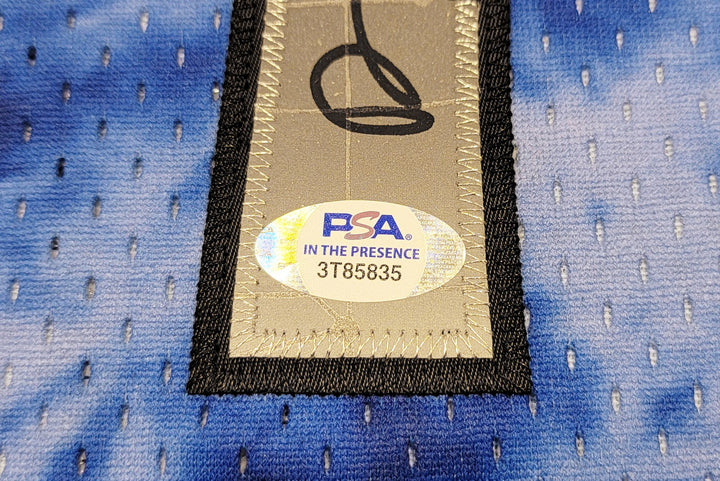Magic Penny Hardaway Auto Blue Mitchell Ness Galaxy 94 Swingman Jersey PSA/DNA