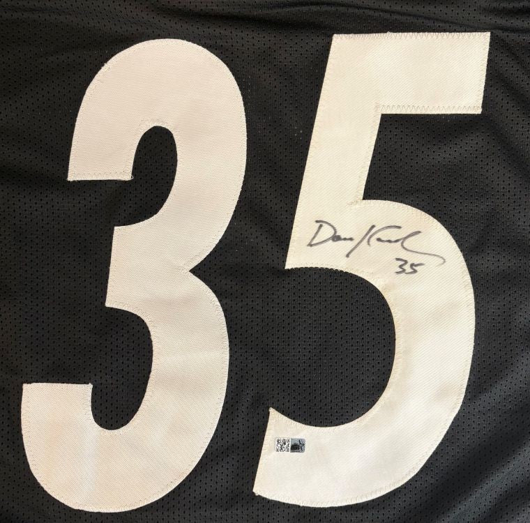 Dan Kreider Pittsburgh Signed Black Football Jersey Sports Integrity