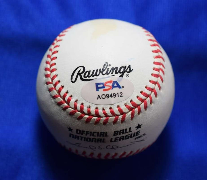 Fergie Jenkins PSA DNA Autograph National League ONL Signed Baseball HOF 91