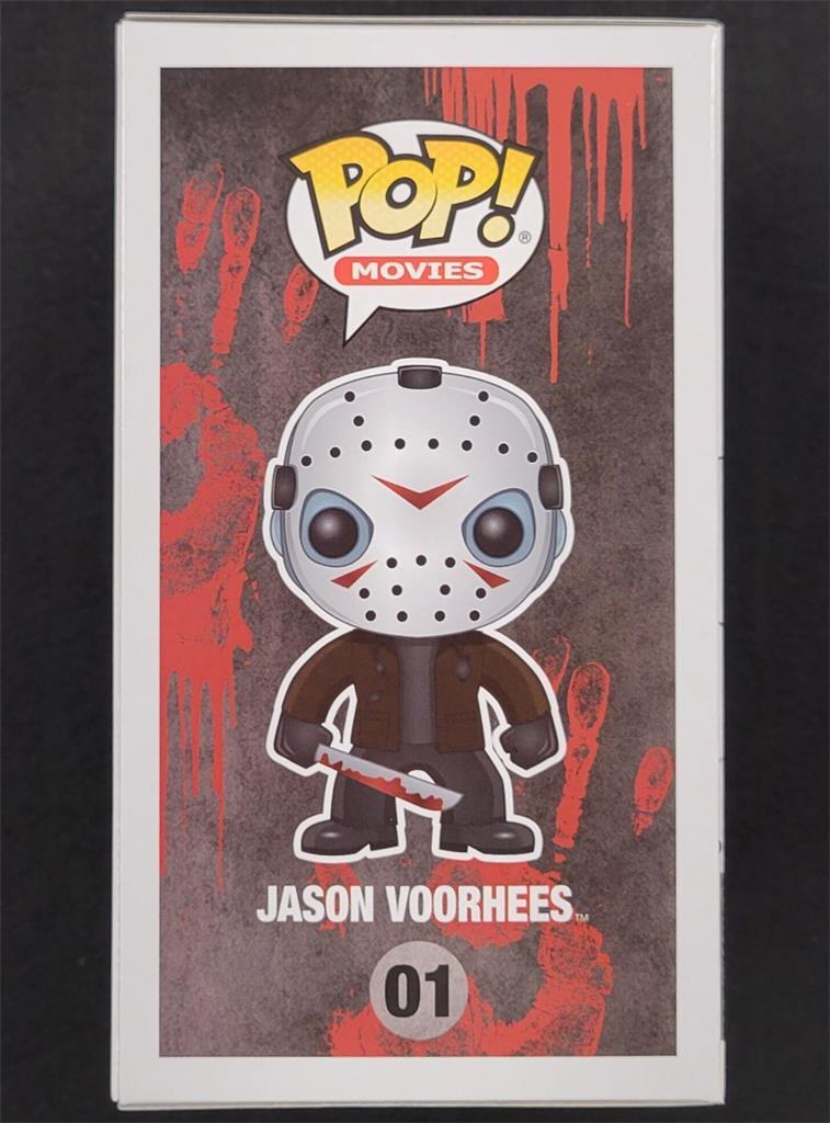 Ari Lehman signed "Boy in the Lake" Friday 13th Funko Pop autograph Beckett BAS