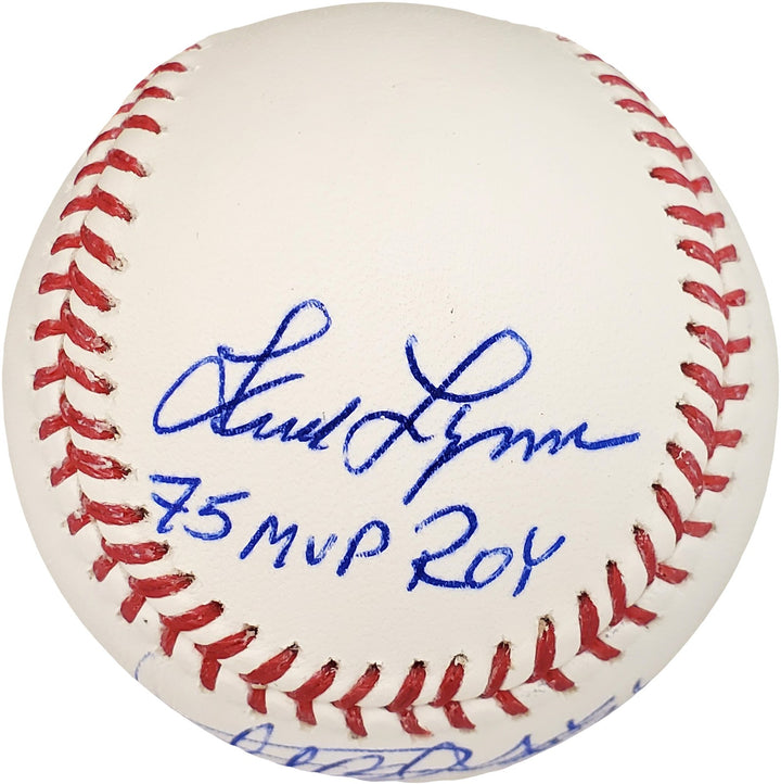 Ichiro Suzuki & Fred Lynn Signed MLB Baseball #/51 IS Holo & PSA/DNA