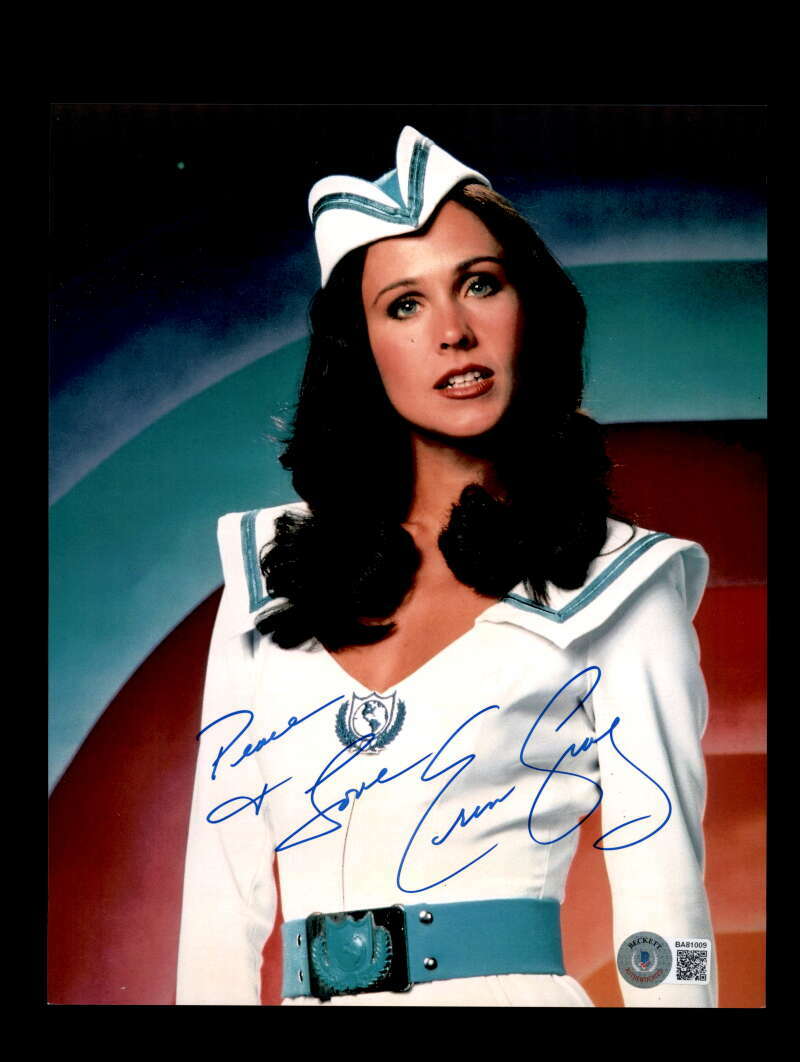 Erin Gray BAS Beckett Coa Signed 8x10 Buck Rogers Photo Autograph