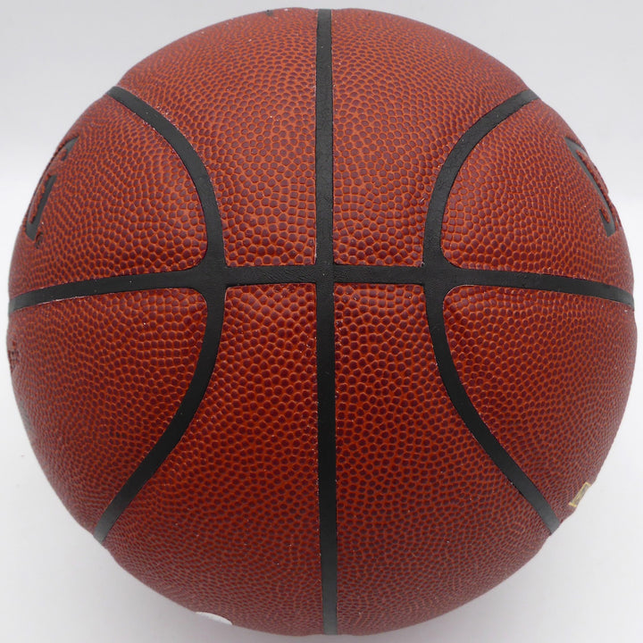 Moses Malone Signed Spalding I /O Basketball Philadelphia 76ers JSA #AT76250