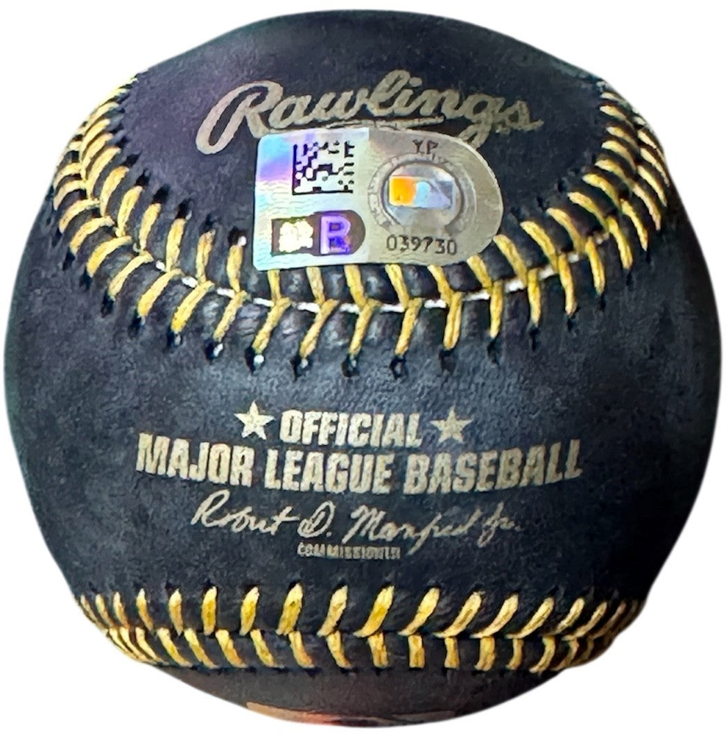 Mike Trout signed Rawlings Black Official Major League Baseball - MLB Hologram