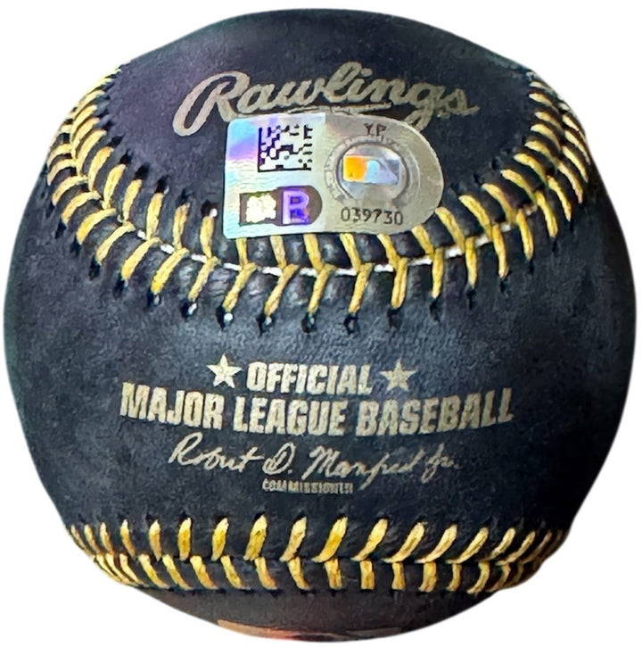 Mike Trout signed Rawlings Black Official Major League Baseball - MLB Hologram