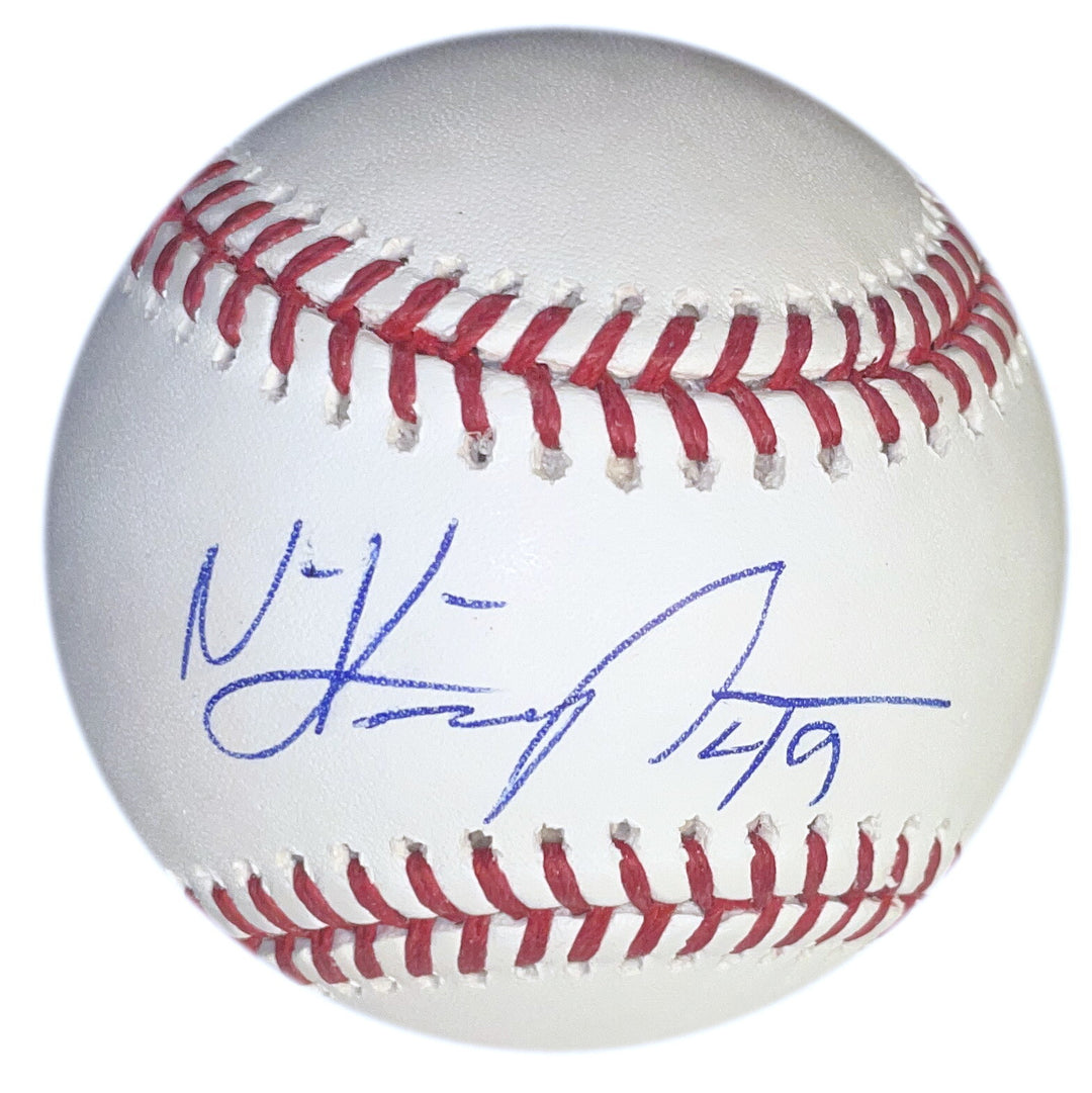 NICK KINGHAM SIGNED RAWLINGS OFFICIAL MLB (MANFRED) HOLOGRAM BALL HANWHA EAGLES