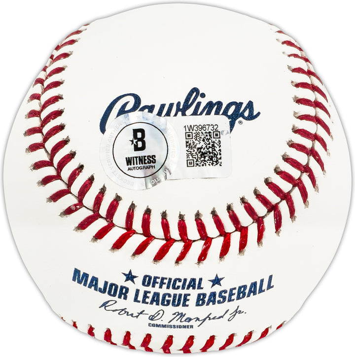 Don Mattingly Signed Official MLB Baseball Yankees "The Captain" Beckett Witness