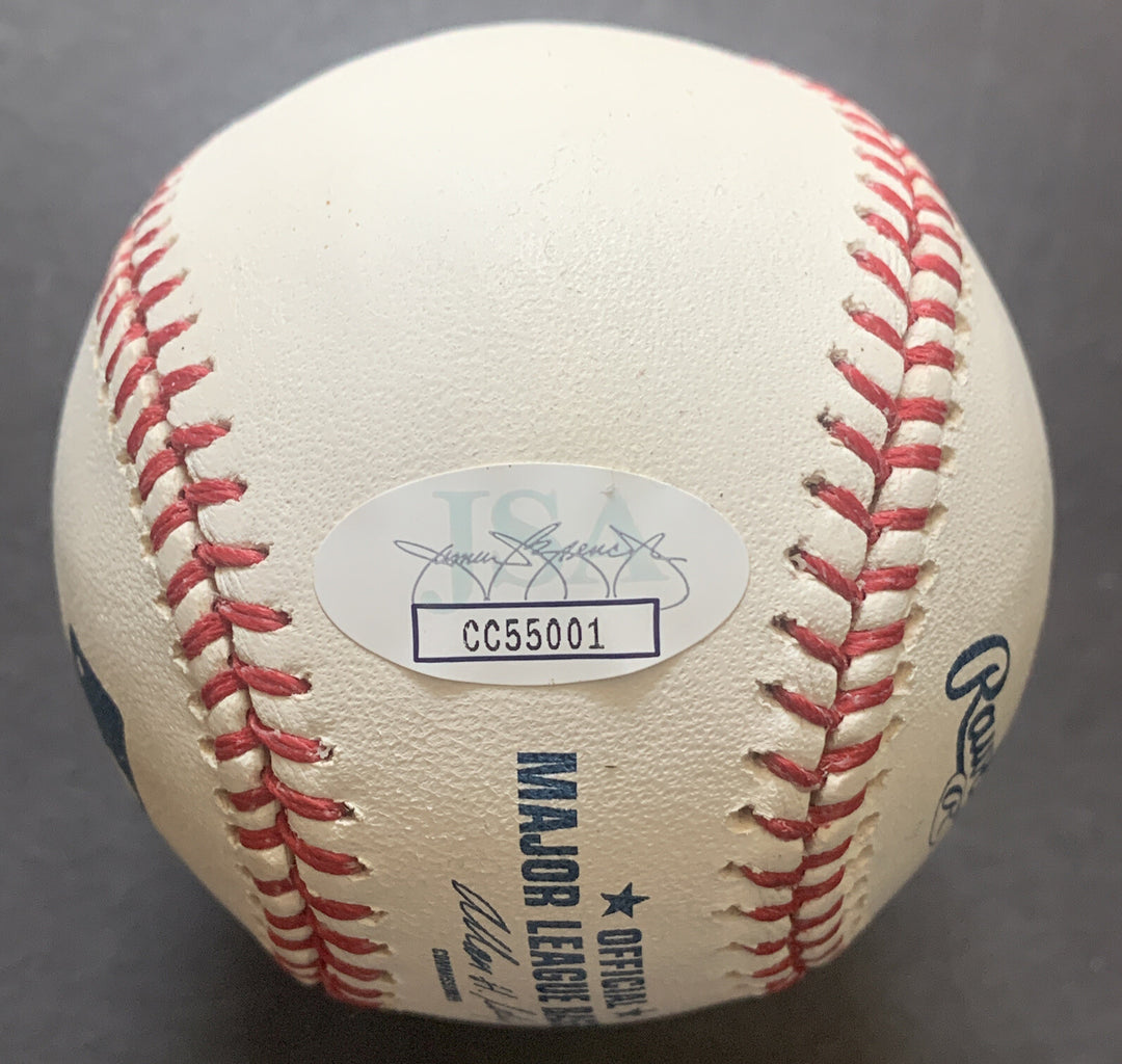 Hideki Irabu Signed Official Mlb Baseball Yankees World Series Japanese Auto Jsa