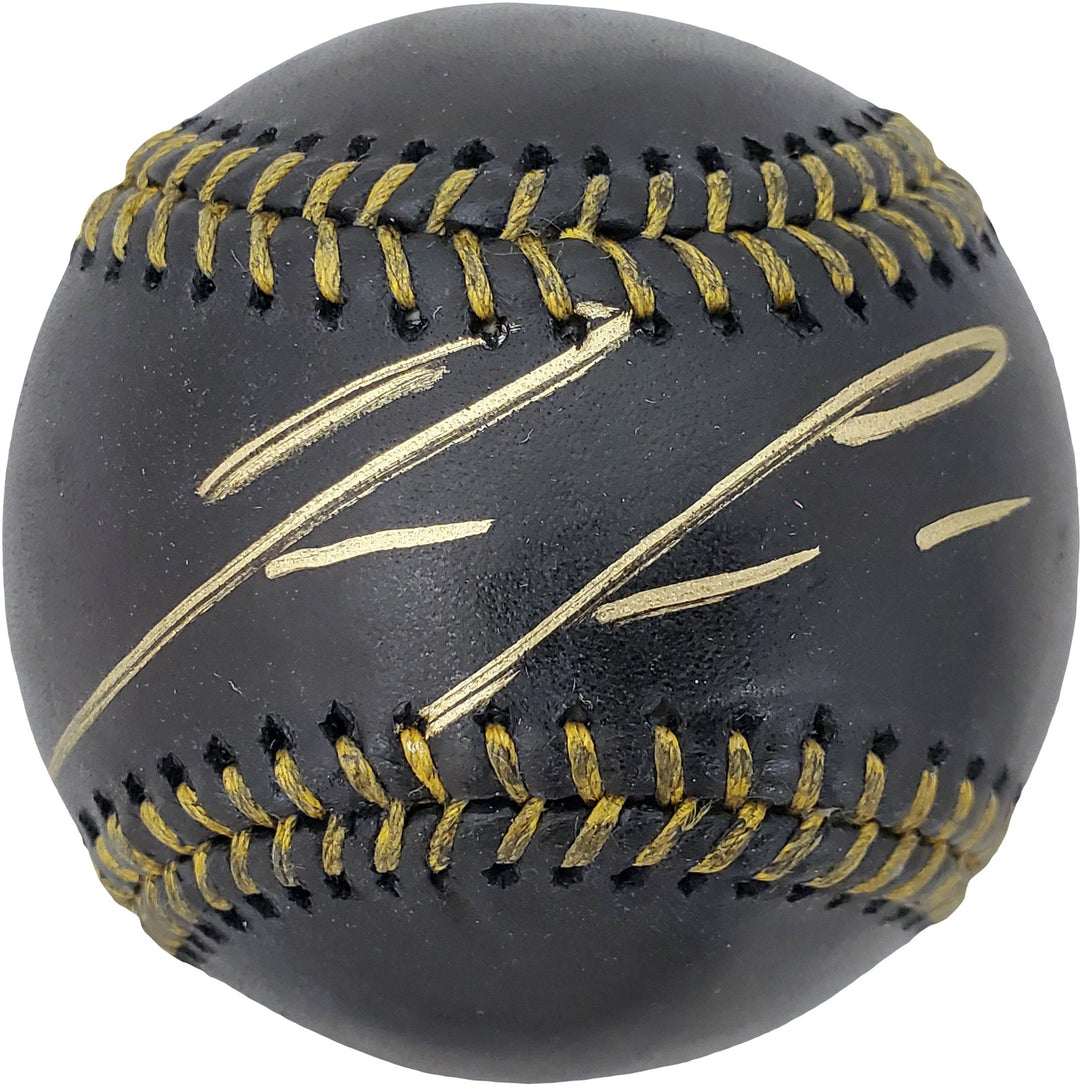 Ronald Acuna Jr. Signed Official Black MLB Baseball Atlanta Braves Beckett BAS