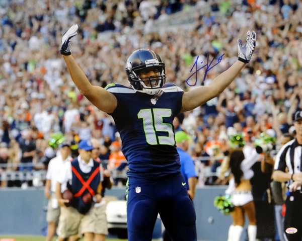 Jermaine Kearse Autographed Signed 16x20 Photo Seattle Seahawks MCS Holo
