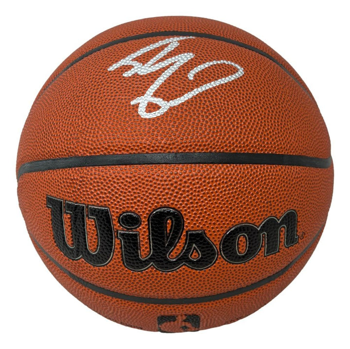 Shaquille O'Neal Los Angeles Lakers Signed Wilson NBA I/O Basketball BAS