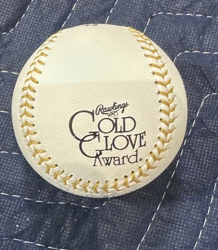Paul Blair Signed Mlb Gold Glove Baseball 8 Gold Gloves Auto Steiner Coa Yankees