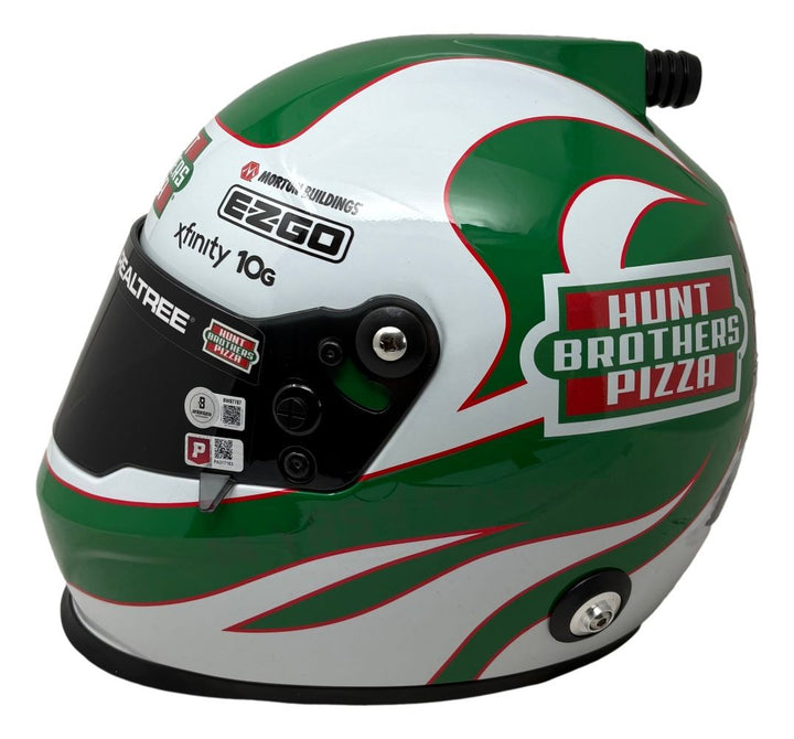 Kevin Harvick Signed NASCAR Hunt Bros Pizza Full Size Replica Racing Helmet BAS