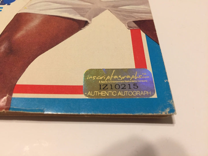 Leon Spinks Signed Muhammad Ali 1978 Super Fight Magazine COA Inscriptagraphs