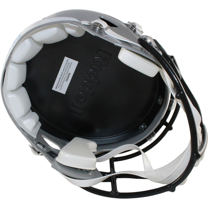 Luke Kuechly Autographed Carolina Panthers F/S Helmet Beckett Witness 56868